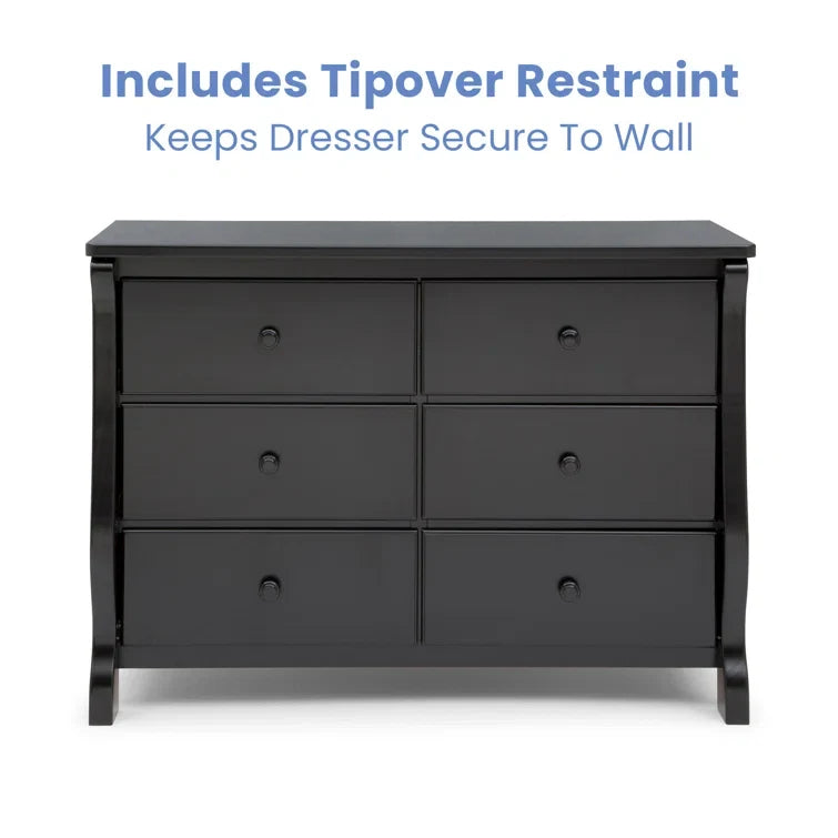 Universal Double Dresser -Made of Solid Woods