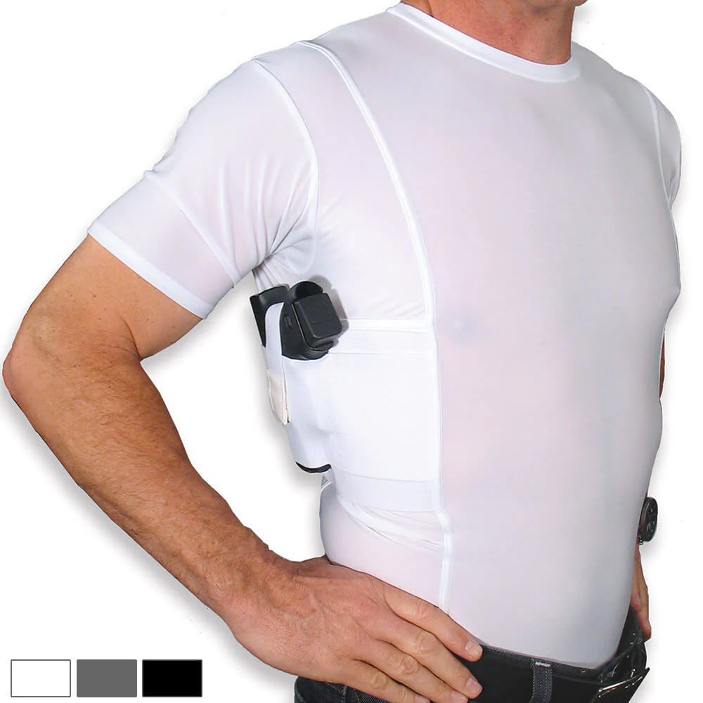 Ghost Tee-Concealed Carry Crew Neck Tee