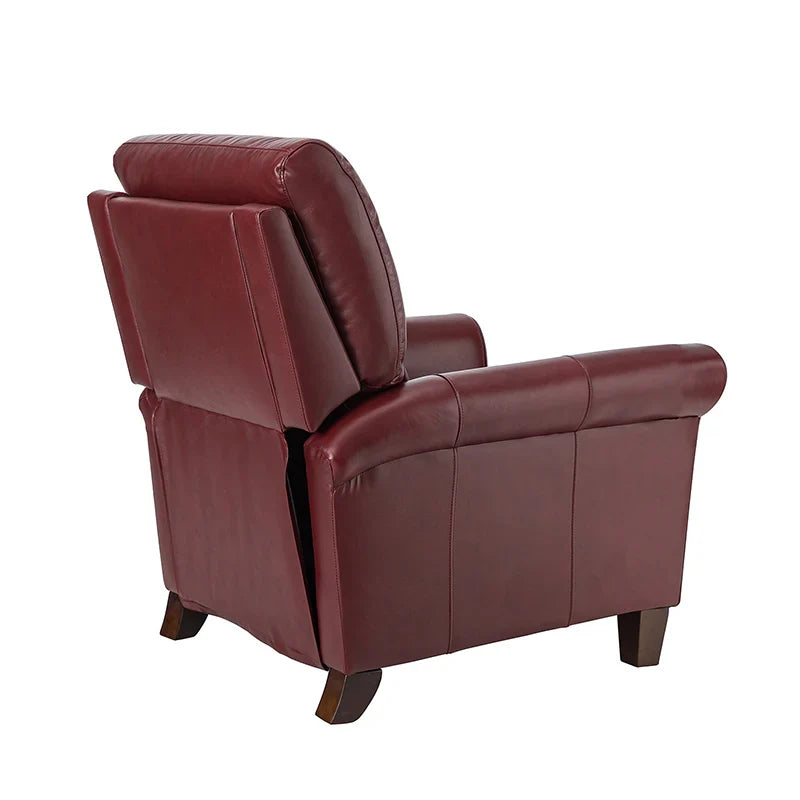 Eliana 33.07" Wide Genuine Leather Manual Recliner