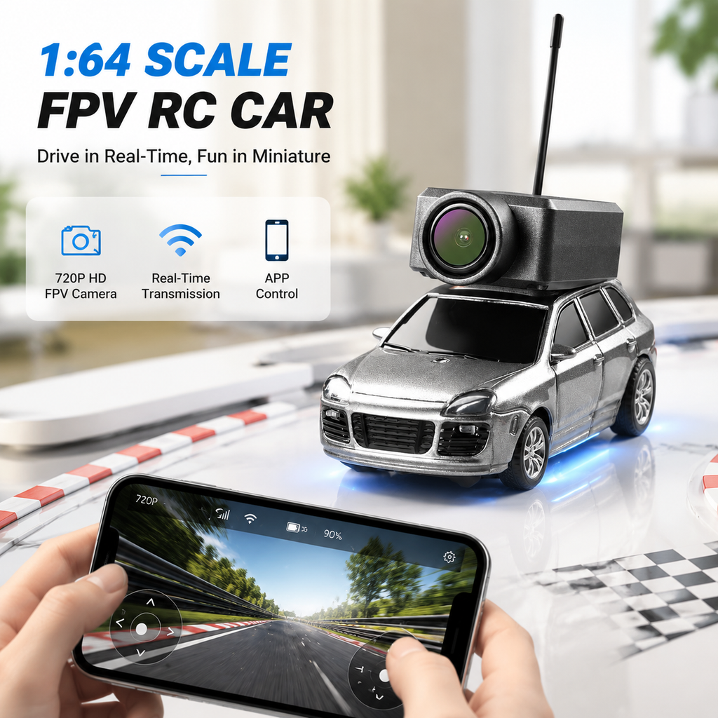 Mini FPV RC Camera Car