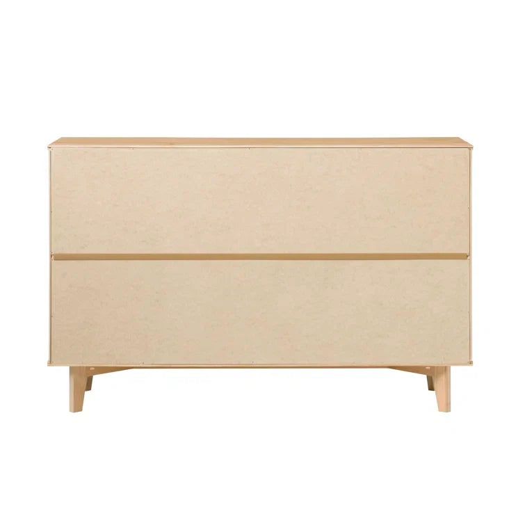 Yarber Groove 6 Drawer Double Dresser