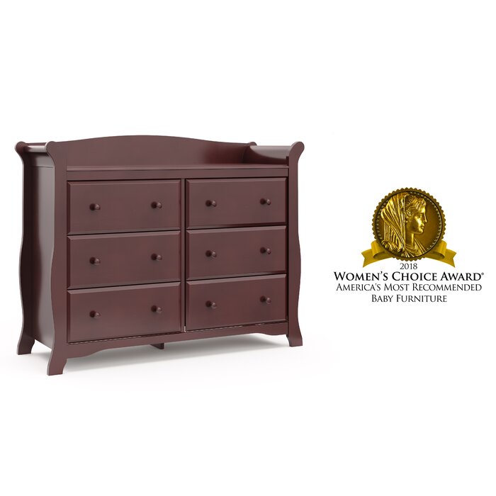 Avalon 6 Drawer Double Dresser