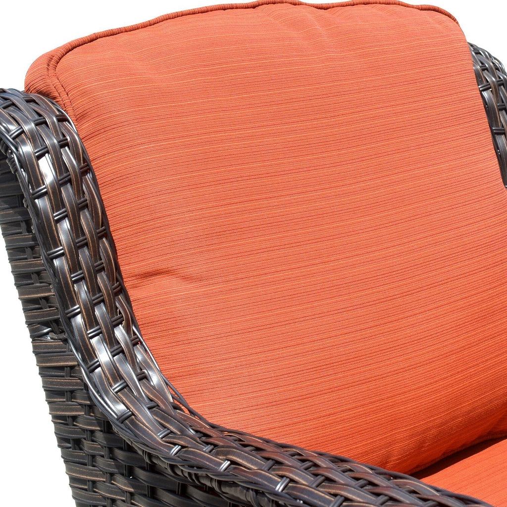 Melanson Wicker/Rattan 5 - Person Seating Group with Cushions