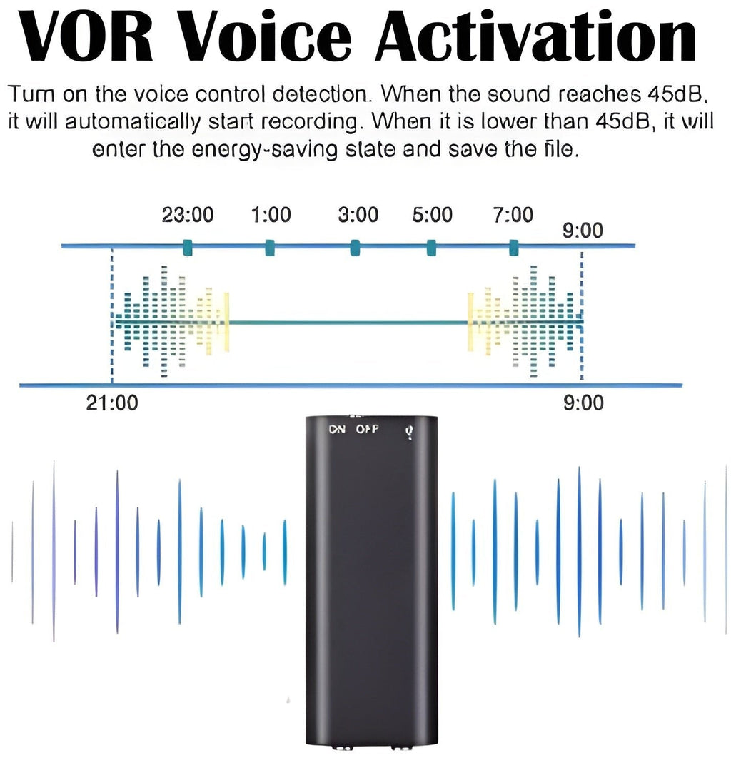 🔥 Mini Voice Recorder – Smart Sound Capture, Compact & Easy to Use, Long Battery Life 🔋
