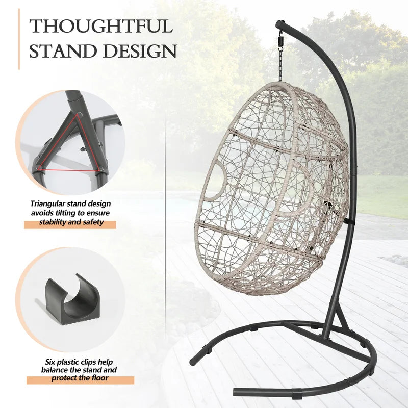 Chiquita Swing Chair with Stand