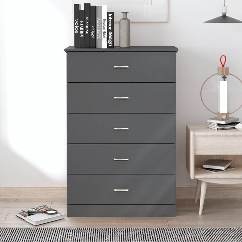 Allyannah 5 Drawer 31.5'' W Dresser