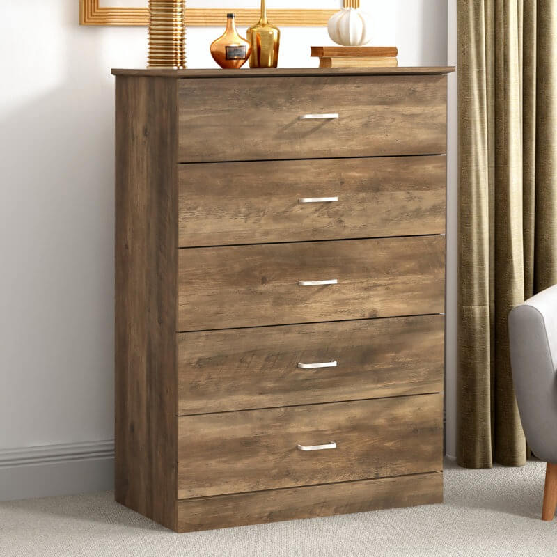 Allyannah 5 Drawer 31.5'' W Dresser