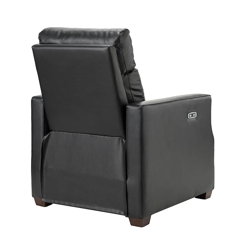 Carlota 31.5" Wide Genuine Leather Power Recliner