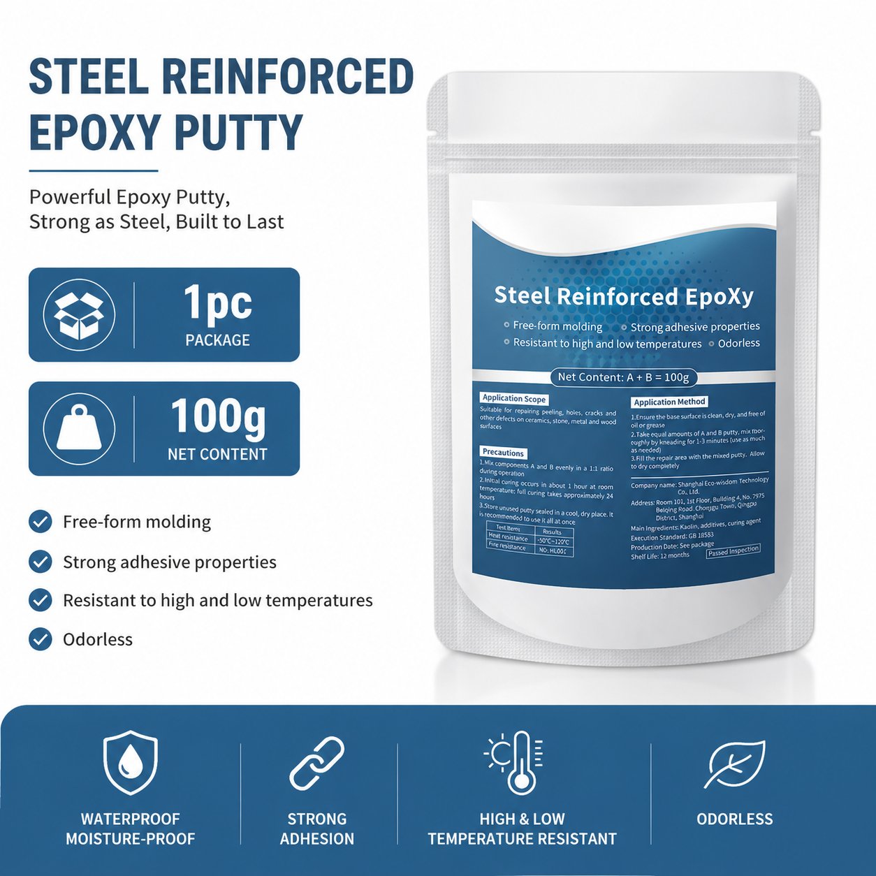 🔥🛠️ High-Strength Multi-Purpose Repair Clay