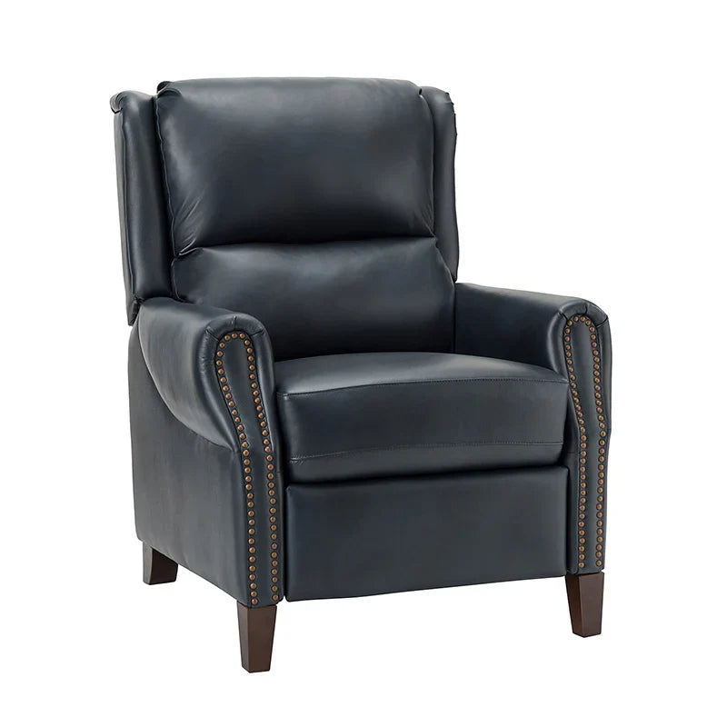 Rosaura 32.68" Wide Genuine Leather Manual Recliner