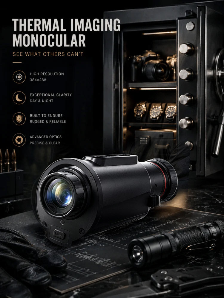🌙 AI15 Thermal Imaging Monocular – 1920x1080 Resolution, 8000m Range, 10-Hour Battery