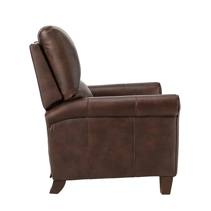 Eliana 33.07" Wide Genuine Leather Manual Recliner