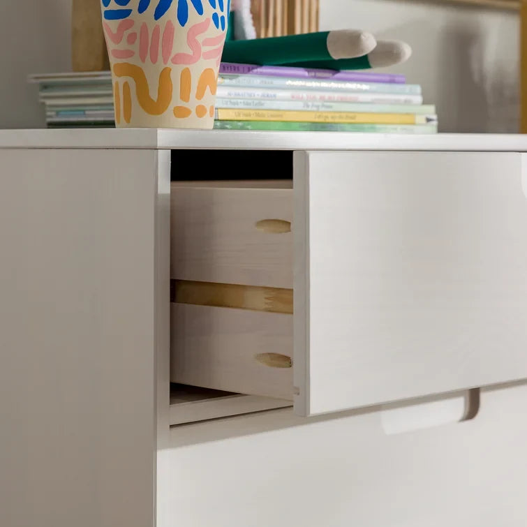 Yarber Groove 6 Drawer Double Dresser