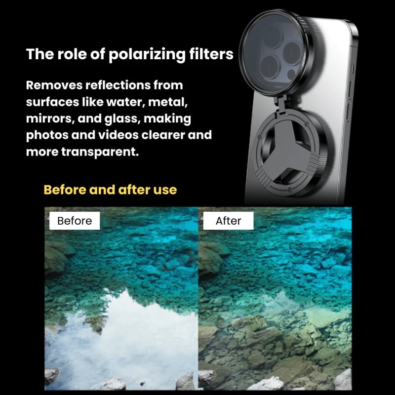 📸 Magwink PZ300 MagSafe Polarizing Filter