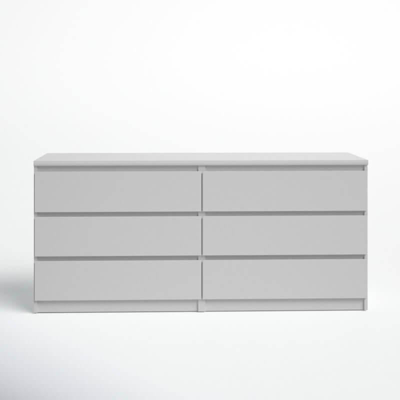 Kepner 6 Drawer 60.5" W Double Dresser