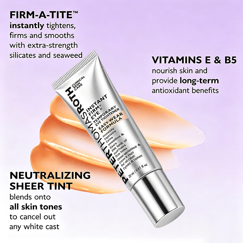 ✨ Instant Eye Tightener Primer – Firming Under Eye Serum with Hyaluronic Acid & Vitamin E