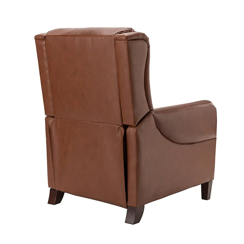 Rosaura 32.68" Wide Genuine Leather Manual Recliner