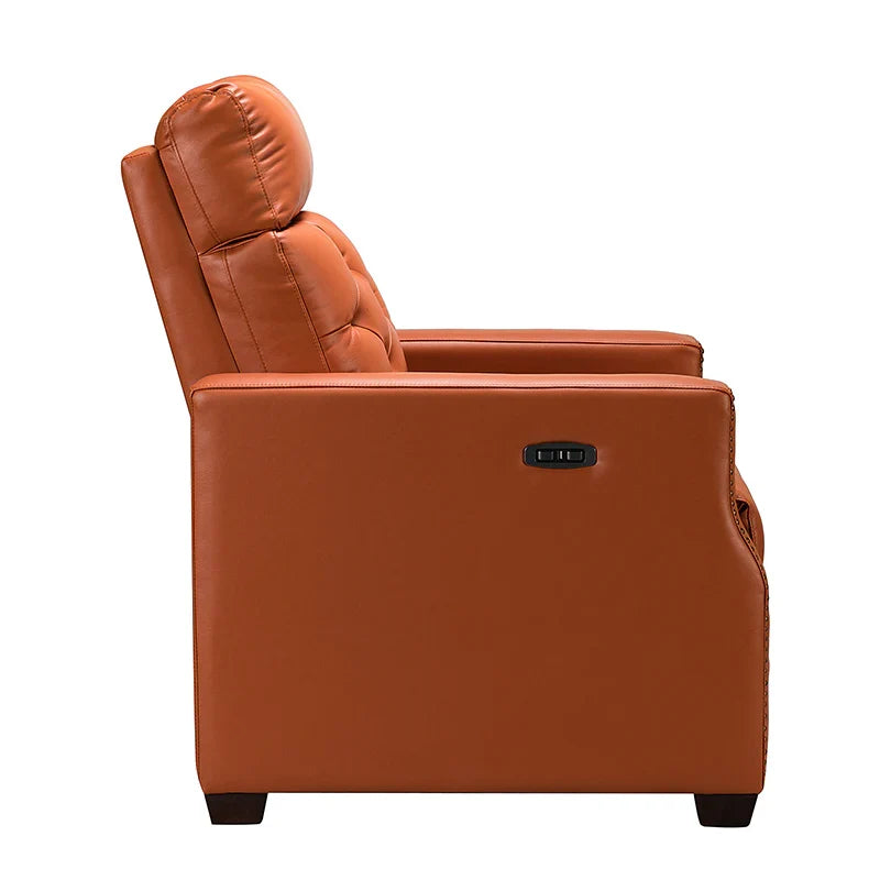 Carlota 31.5" Wide Genuine Leather Power Recliner