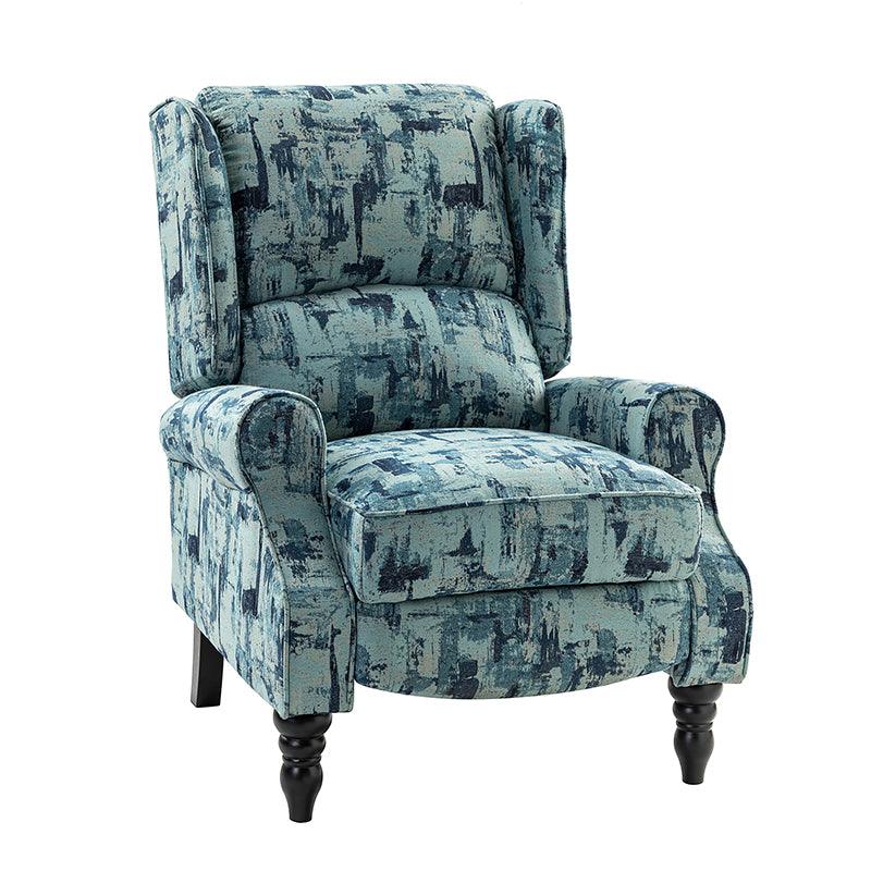 Erdeni Upholstered Manual Wingback Recliner Chair