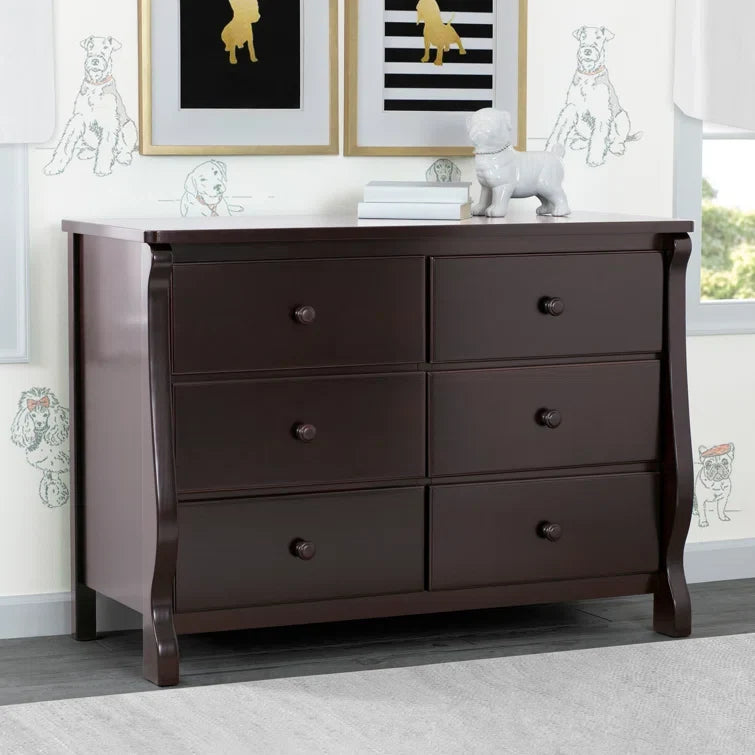 Universal Double Dresser -Made of Solid Woods