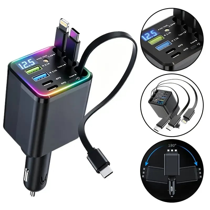 Ultimate 7-in-1 Car Charging Station