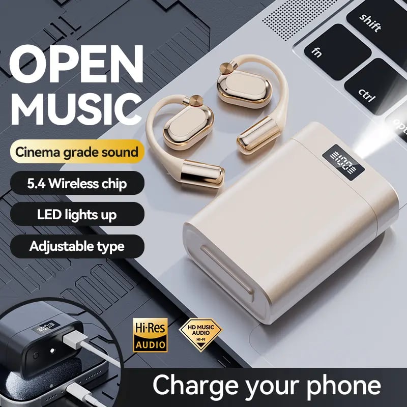 🔋🎧📱Bluetooth Earbuds with Smartphone Charging Support