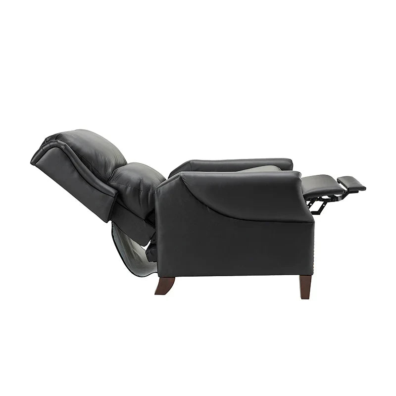 Rosaura 32.68" Wide Genuine Leather Manual Recliner