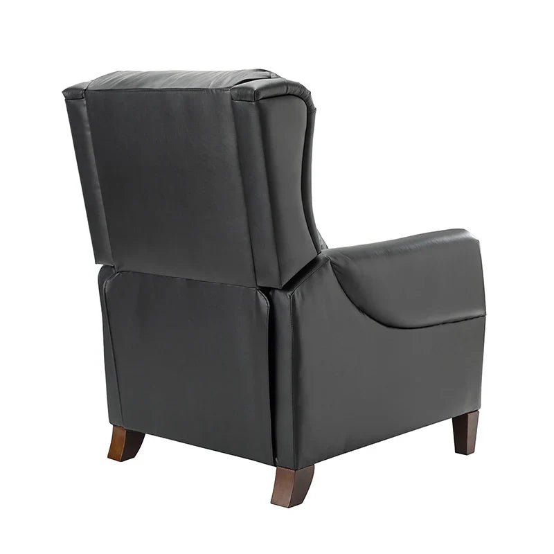 Rosaura 32.68" Wide Genuine Leather Manual Recliner