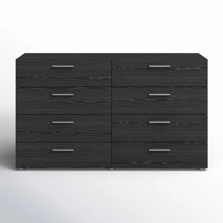 Jantz 8 Drawer 55.12" W Double Dresser