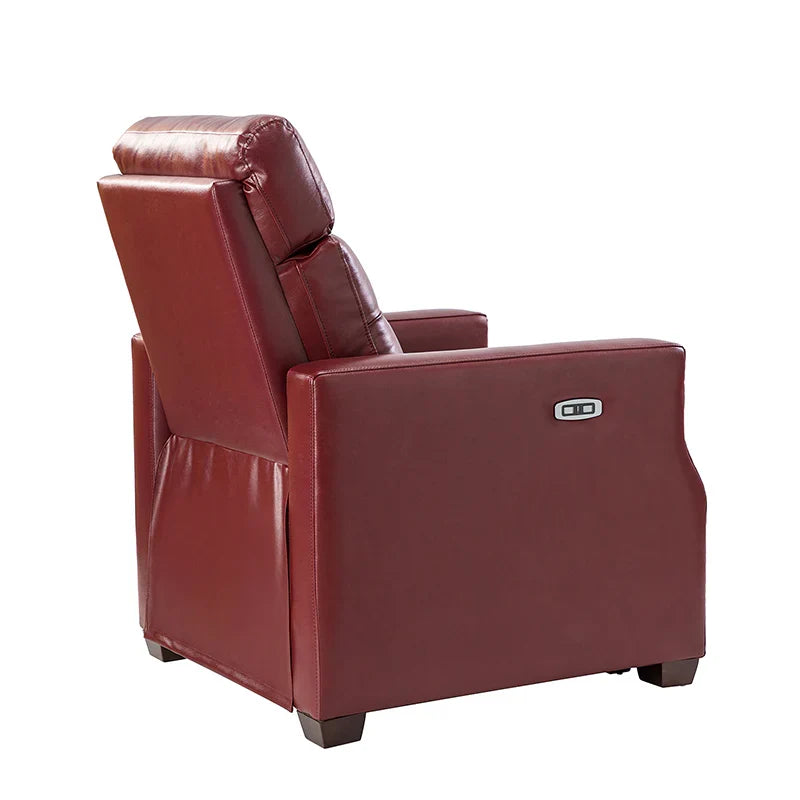 Carlota 31.5" Wide Genuine Leather Power Recliner