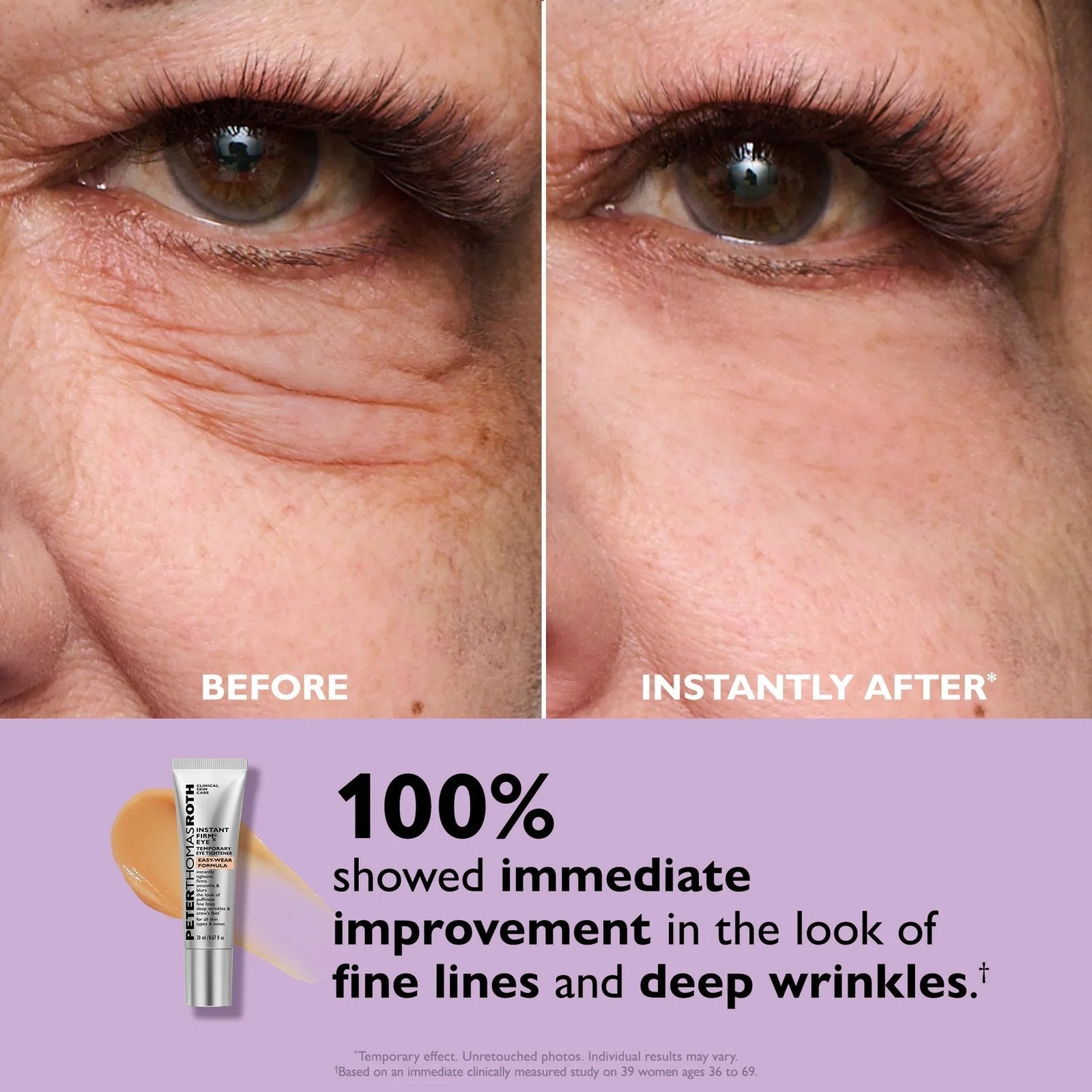 ✨ Instant Eye Tightener Primer – Firming Under Eye Serum with Hyaluronic Acid & Vitamin E