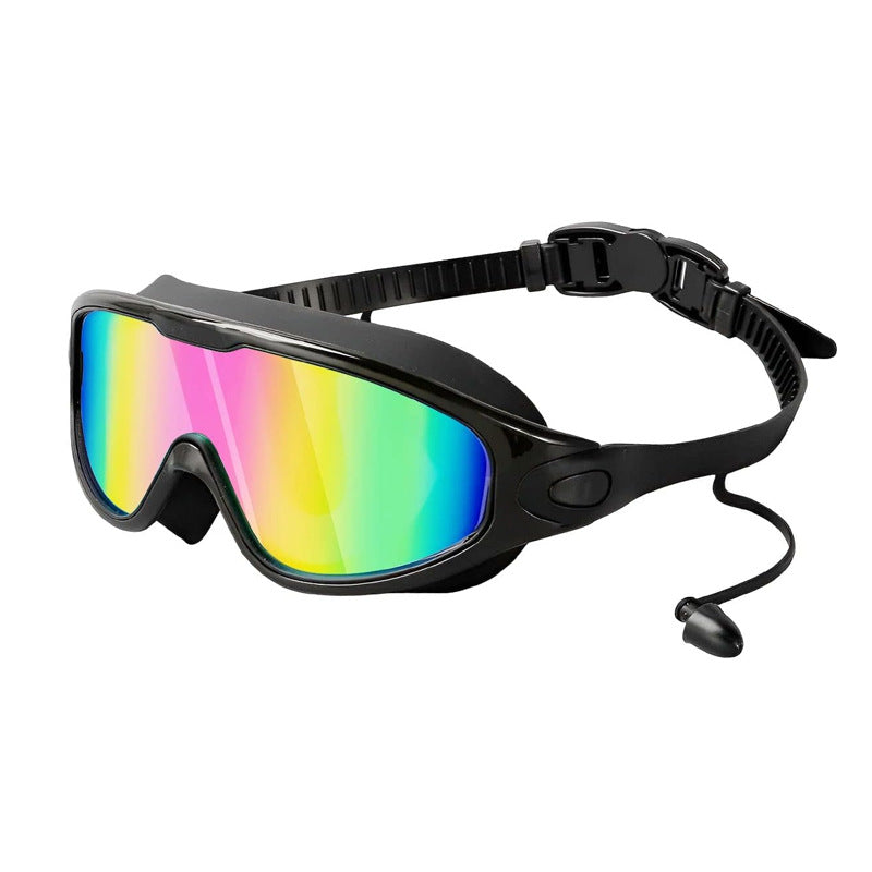 HD Wide-View Swim Goggles | Anti-Fog, UV Protection & Leak-Proof