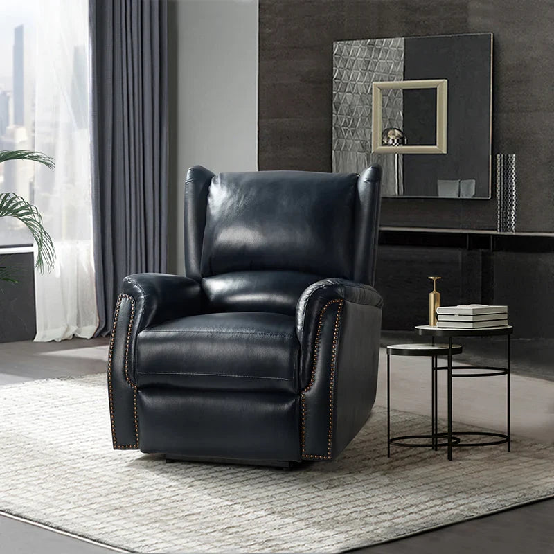 Flora Genuine Leather Power Recliner