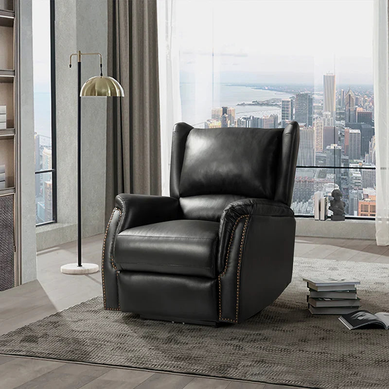 Flora Genuine Leather Power Recliner