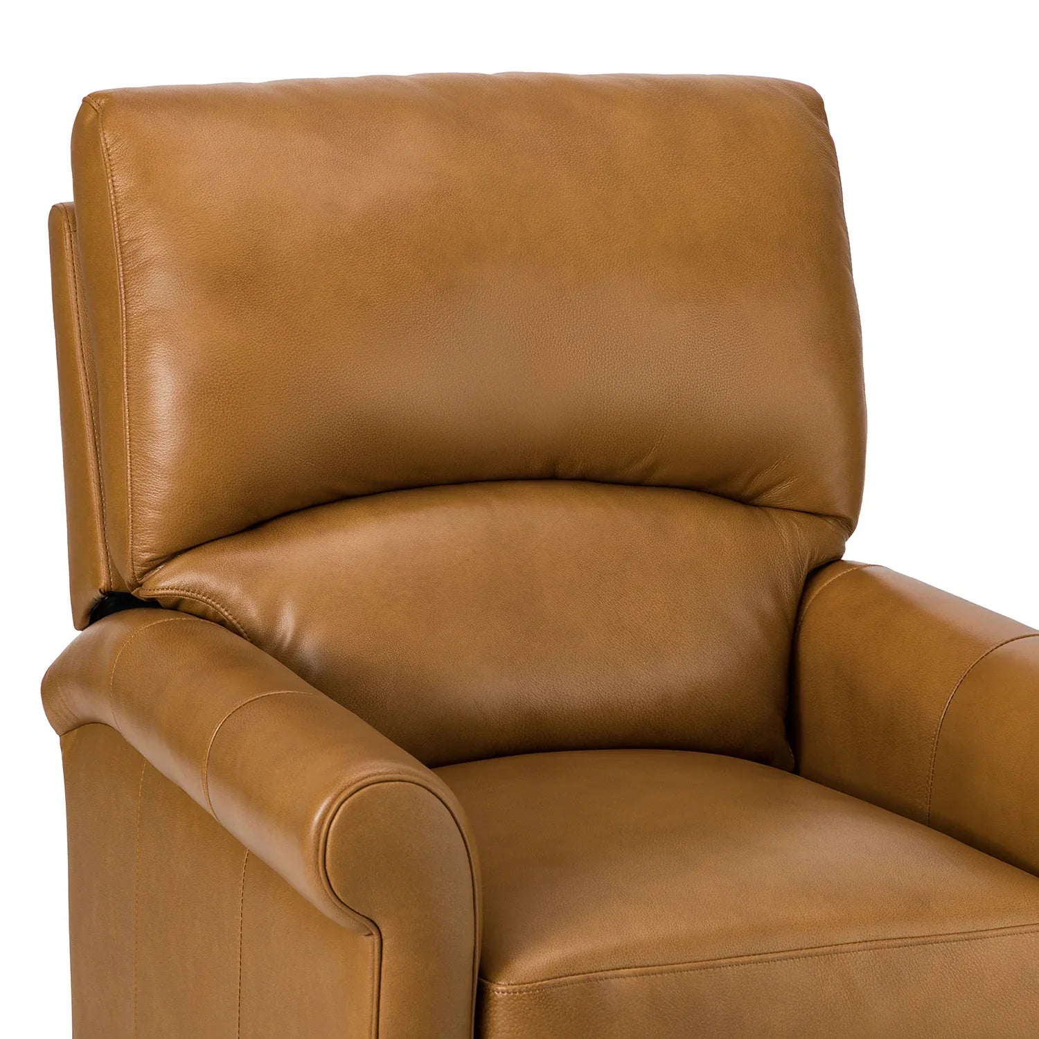Eliana 33.07" Wide Genuine Leather Manual Recliner