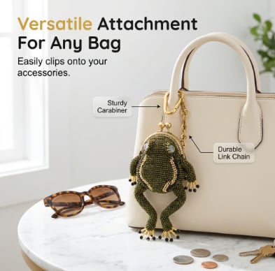 💥🏆Charming Frog Coin Purse🐸