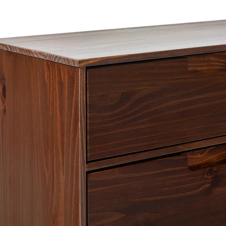 Yarber Groove 6 Drawer Double Dresser