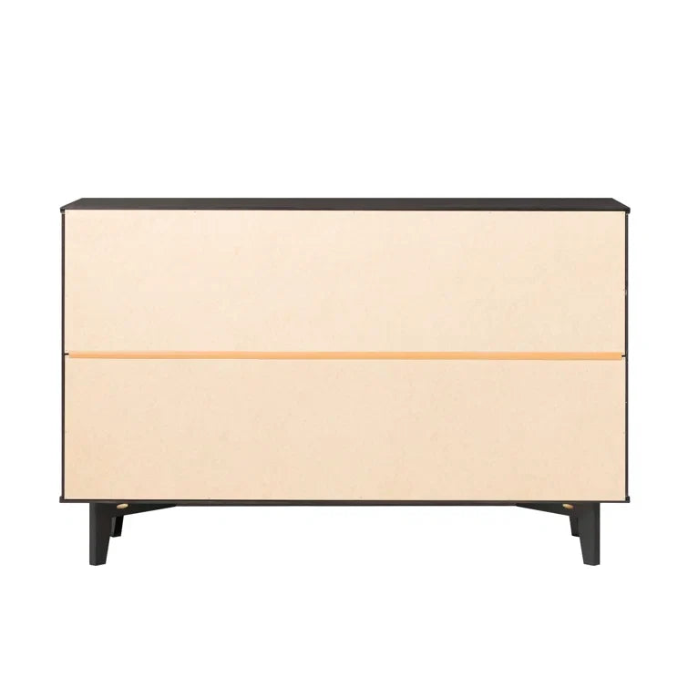 Yarber Groove 6 Drawer Double Dresser