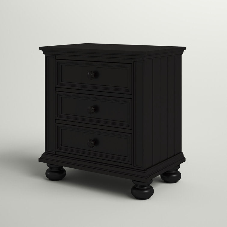 28'' Tall 3 - Drawer Nightstand Set of 2