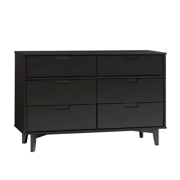 Yarber Groove 6 Drawer Double Dresser