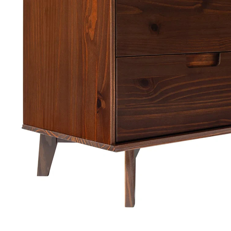Yarber Groove 6 Drawer Double Dresser