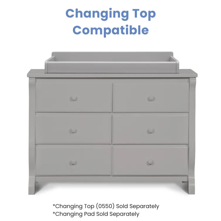 Universal Double Dresser -Made of Solid Woods