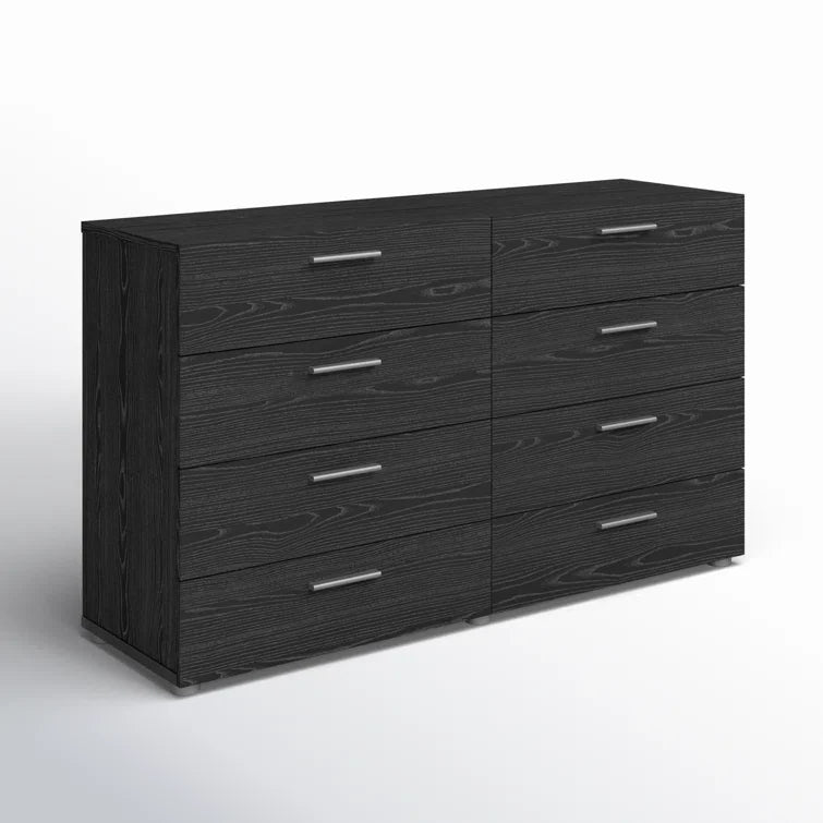 Jantz 8 Drawer 55.12" W Double Dresser