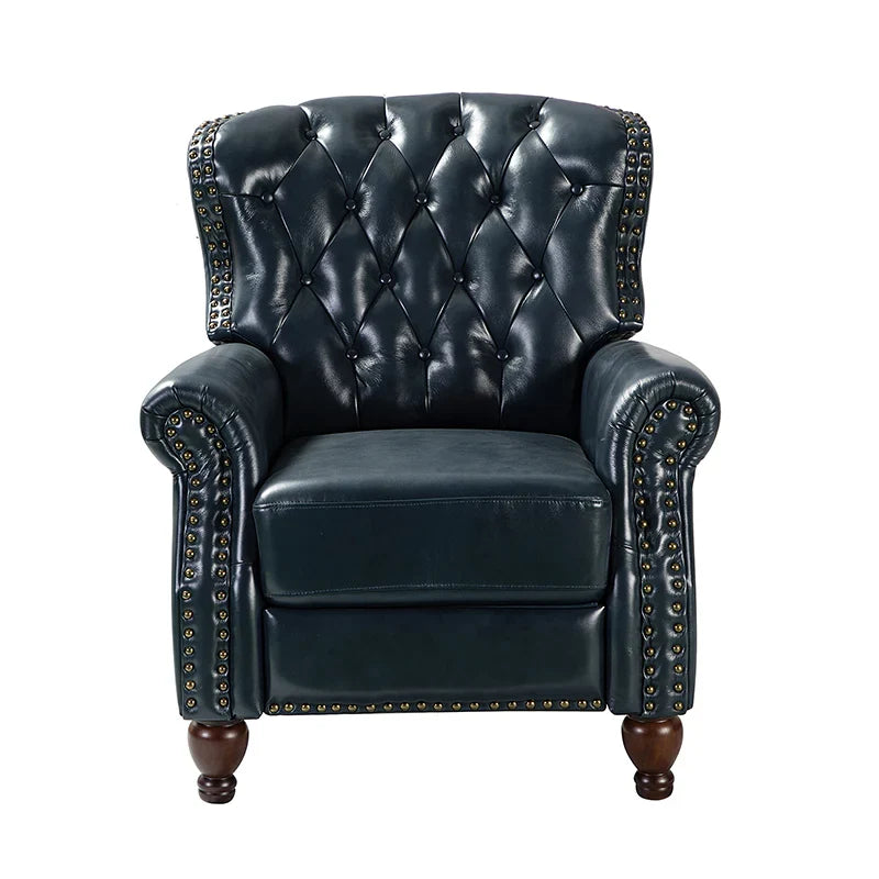 Gabrielle Genuine Leather Oversized Recliner