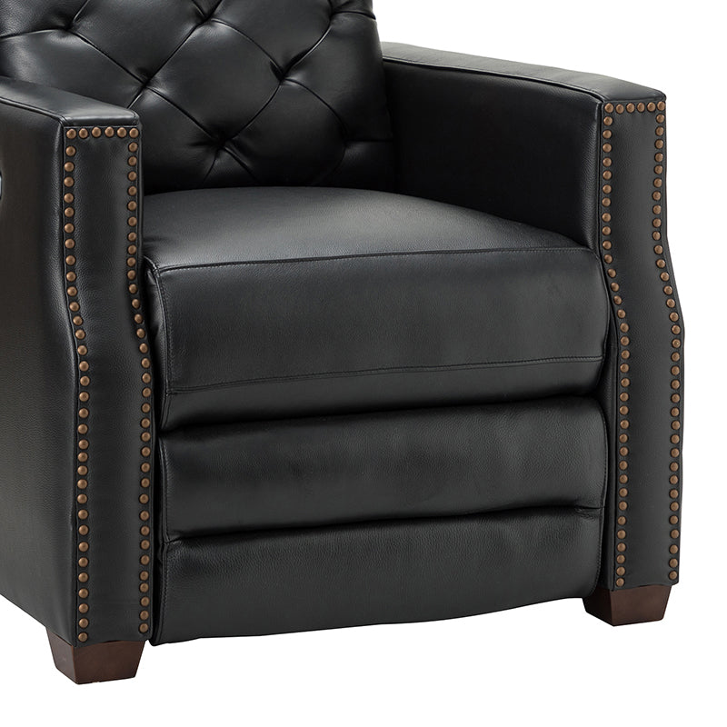 Carlota 31.5" Wide Genuine Leather Power Recliner