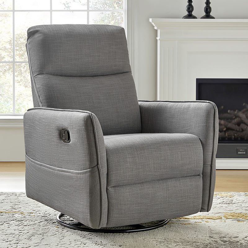 Chris Swivel Rocker Recliner with Two Side Pockets