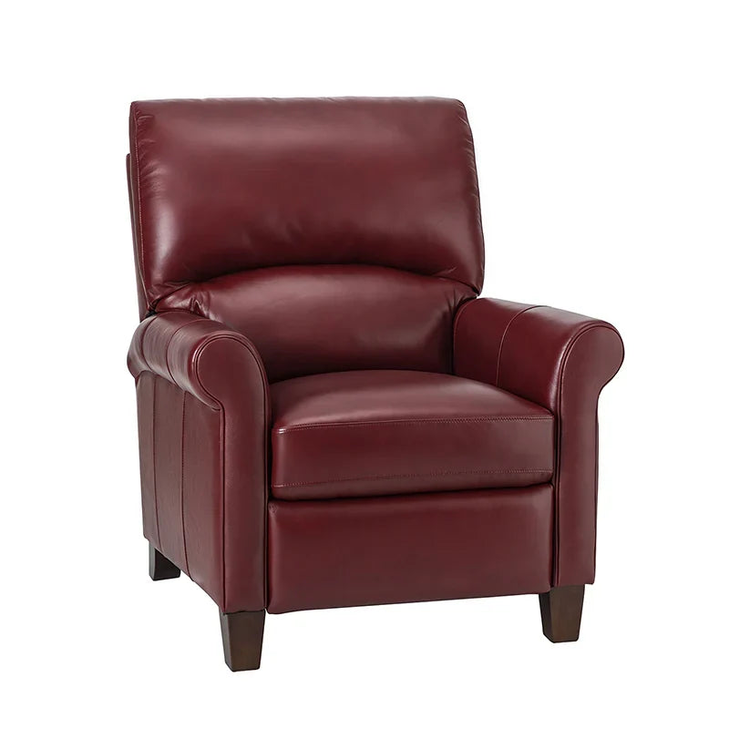 Eliana 33.07" Wide Genuine Leather Manual Recliner