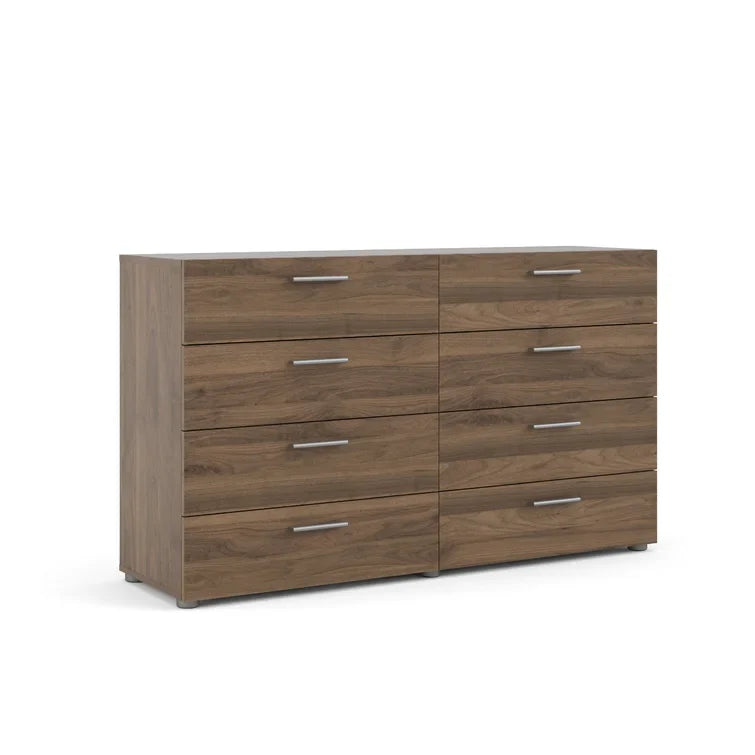 Jantz 8 Drawer 55.12" W Double Dresser