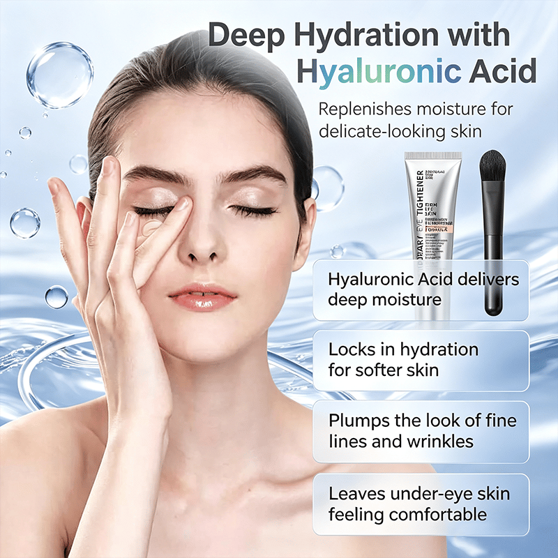 Instant Eye Tightener Primer – Firming Under Eye Serum with Hyaluronic Acid & Vitamin E