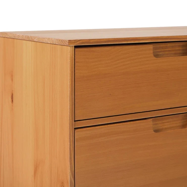 Yarber Groove 6 Drawer Double Dresser